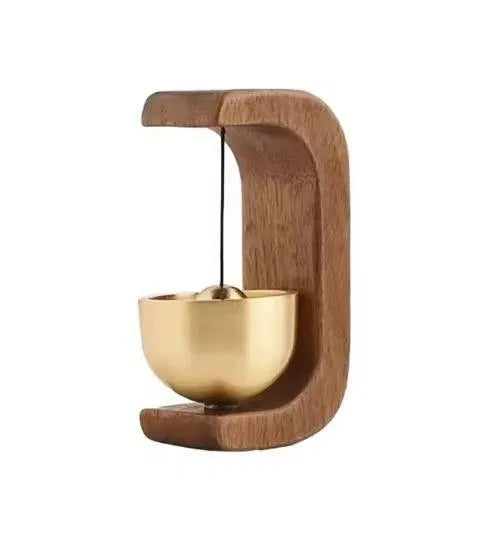 Vintage Japanese Style Wooden Wind Chimes Door Bell for Home & Cafe