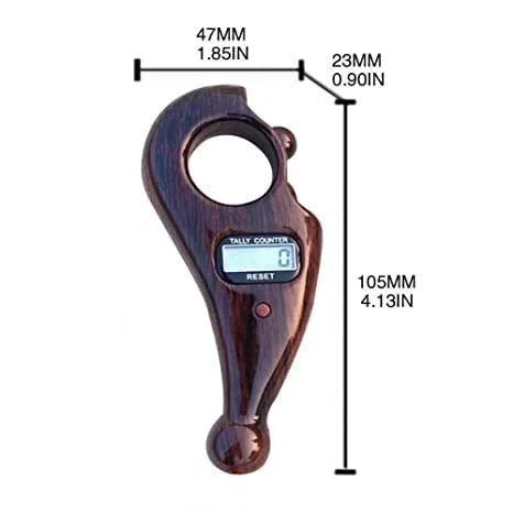 Digital Finger Counter-Tally Counter -jaap Counter | Jaap mala Counter | mala jaap Counter | Counter for Chanting Mantra - for naam jaap -Mantra Jap | jaap Counter Machine