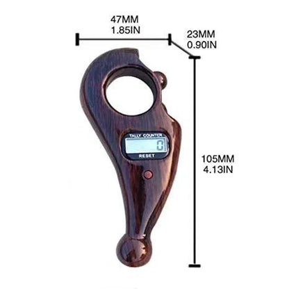 Digital Finger Counter-Tally Counter -jaap Counter | Jaap mala Counter | mala jaap Counter | Counter for Chanting Mantra - for naam jaap -Mantra Jap | jaap Counter Machine